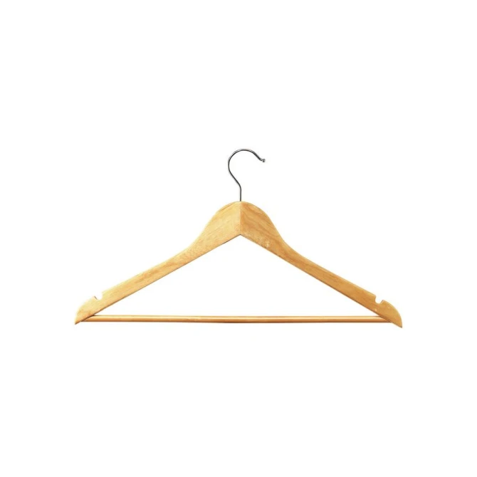 UNILUX Woody kleerhanger hout 160 x 450 mm (pak 25 stuks)