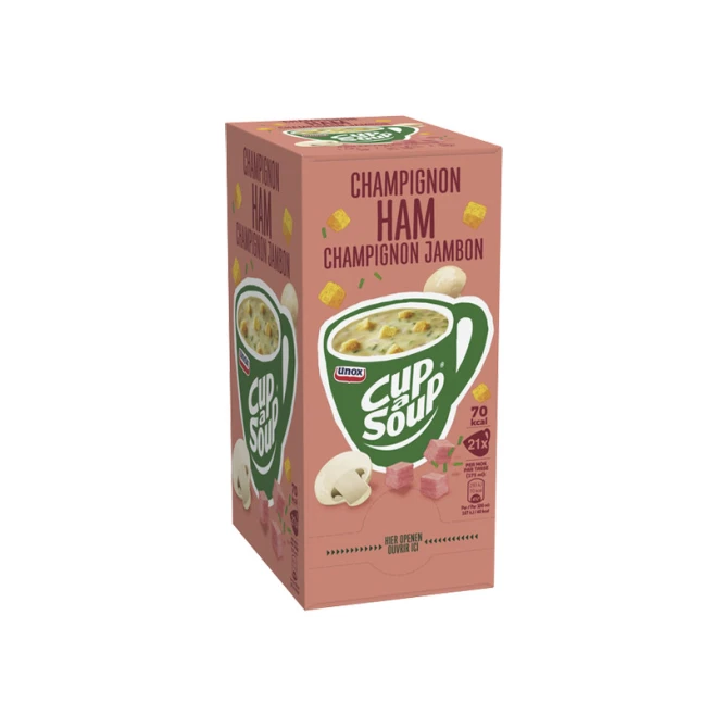 UNOX Cup-a-Soup Champignon Ham Soep 175 ml