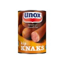 Unox knakworst Unox kip/ds12x400g Unox knakworst Unox kip/ds12x400g