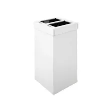 V-PART Carro Mix vuilnisbak 2x25L wit V-PART Carro Mix vuilnisbak 2x25L wit