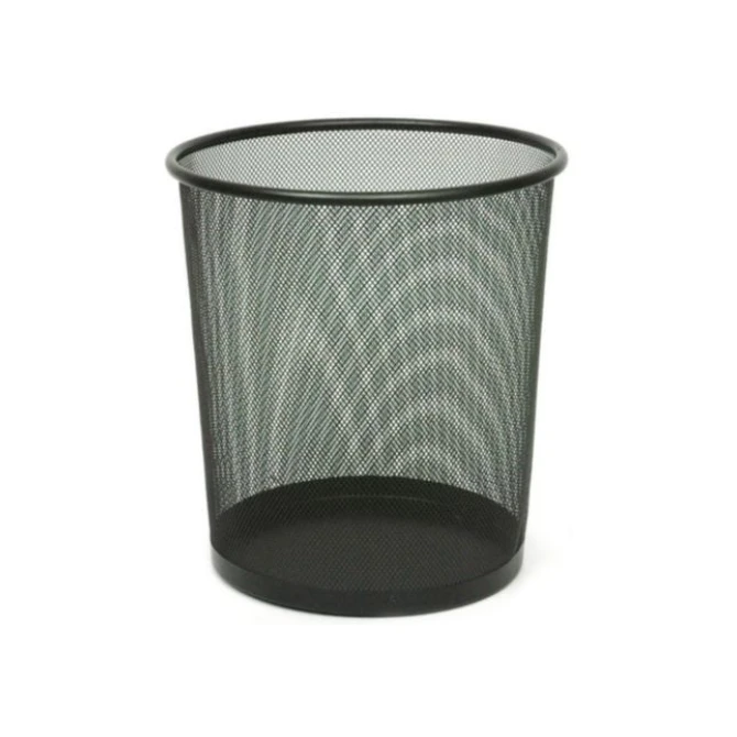 V-PART Papierbak 19 L Rond Metaal Zwart V-PART Papierbak 19 L Rond Metaal Zwart
