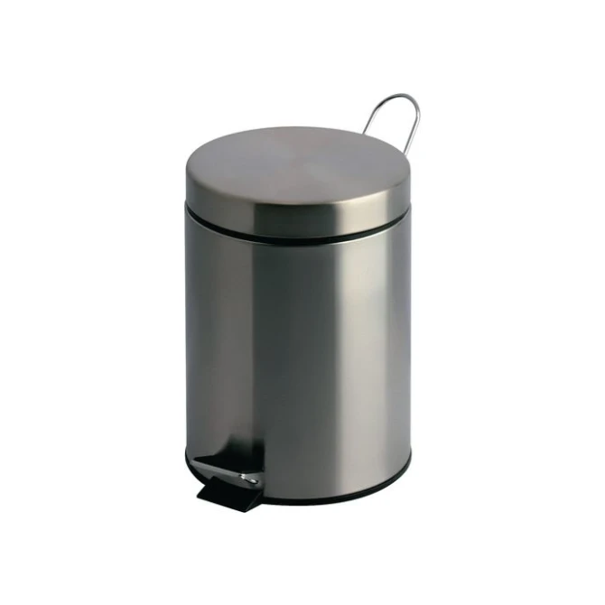 V-PART Pedaalemmer Mat chroom 12 liter V-PART Pedaalemmer Mat chroom 12 liter