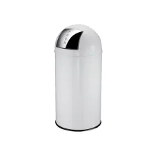 V-PART Pushcan 40L afvalbak wit V-PART Pushcan 40L afvalbak wit