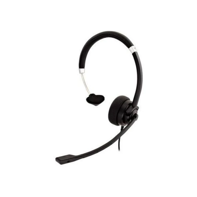 V7 HA401 Deluxe On-Ear Mono Headset Bekabeld 35 mm jack Zwart