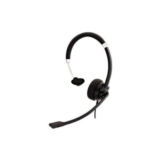 V7 HA401 Deluxe On-Ear Mono Headset Bekabeld 35 mm jack Zwart