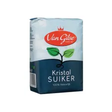 Van Gilse Kristalsuiker (doos 10 x 1000 gram) Van Gilse Kristalsuiker (doos 10 x 1000 gram)