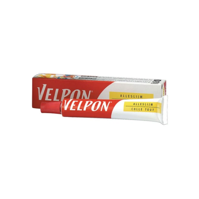 Velpon Alleslijm Tube Transparant (tube 50 milliliter) Velpon Alleslijm Tube Transparant (tube 50 milliliter)