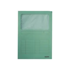 LEITZ Venstermap LEITZ A4 groen/pk100