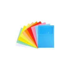 EXACOMPTA Super Map Venstermappen A4 160 g/m² Assorti (pak 10 stuks) EXACOMPTA Super Map Venstermappen A4 160 g/m² Assorti (pak 10 stuks)