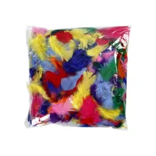 Creotime Gekleurde Veren (pak 50 gram)