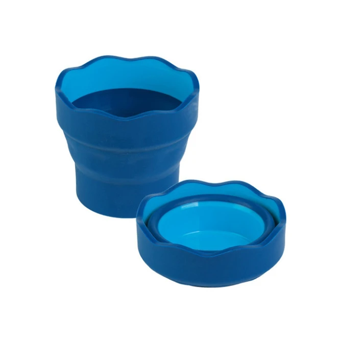 Faber Castell Verfbeker FC Clic&Go blauw