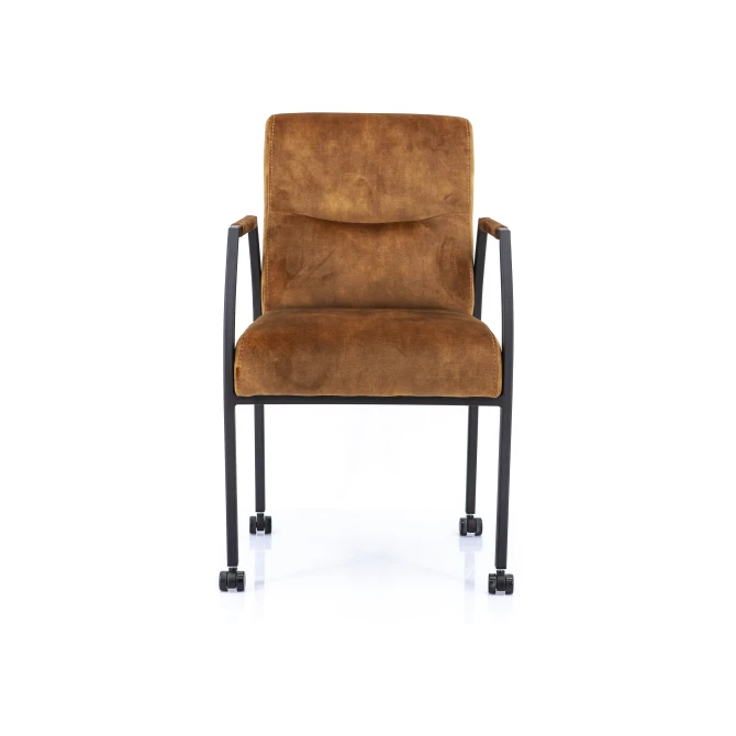 Vergaderstoel Albany Cognac Vergaderstoel Albany Cognac