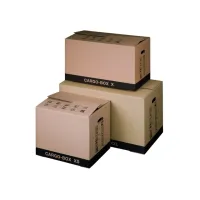 Smartbox Pro verhuisdozen 400x300x300mm Enkellaags bruin