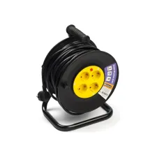 ProCable Kabelhaspel | ProCable | 25 meter (4-voudig. IP20. 3x 1.5 mm²)