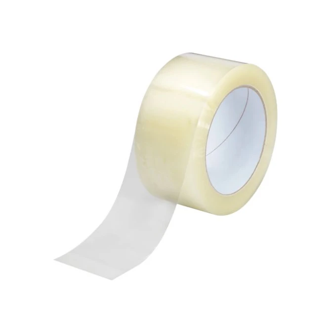 Verpakkingstape PP 50 mm x 66 m Transparant (pak 6 x 66 meter) Verpakkingstape PP 50 mm x 66 m Transparant (pak 6 x 66 meter)