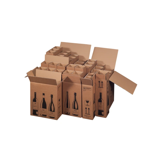 Smartbox Pro Verzenddoos voor flessen 420x305x368mm Dubbellaags bruin Smartbox Pro Verzenddoos voor flessen 420x305x368mm Dubbellaags bruin