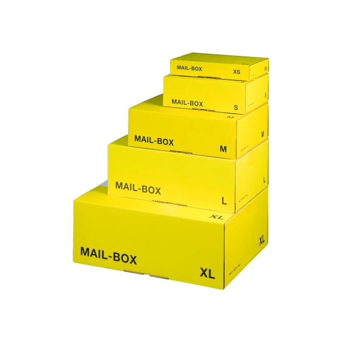 Smartbox Pro verzenddozen XL 460x333x174mm Enkellaags geel Smartbox Pro verzenddozen XL 460x333x174mm Enkellaags geel