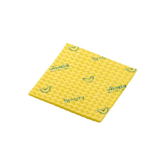 Vileda Breazy Schoonmaakdoek Microvezel 35 x 36 cm Geel (pak 25 stuks) Vileda Breazy Schoonmaakdoek Microvezel 35 x 36 cm Geel (pak 25 stuks)