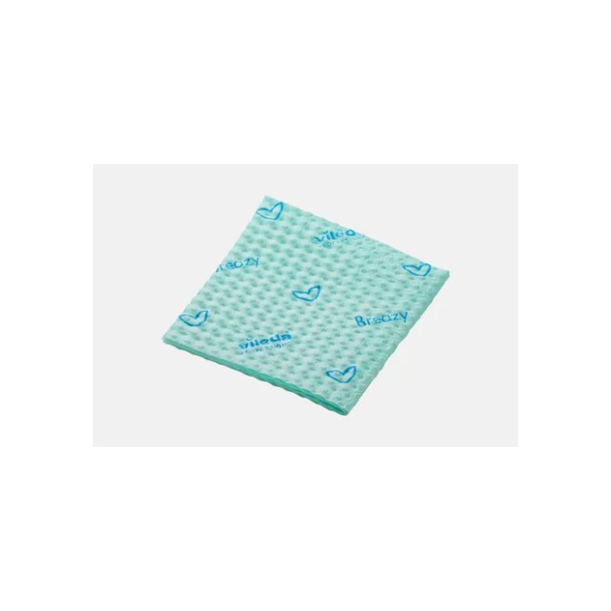 Vileda Breazy Schoonmaakdoek Microvezel 35 x 36 cm Groen (pak 25 stuks) Vileda Breazy Schoonmaakdoek Microvezel 35 x 36 cm Groen (pak 25 stuks)
