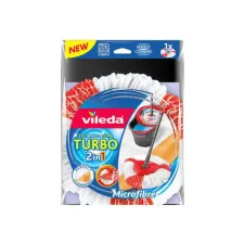 Vileda Easy Wring & Clean Turbo 2in1 Mop Navulling Vileda Easy Wring & Clean Turbo 2in1 Mop Navulling