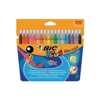 BiC Kids Viltstiften Medium (pak 18 stuks) BiC Kids Viltstiften Medium (pak 18 stuks)