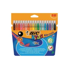 BiC Kids Viltstiften Medium (pak 18 stuks) BiC Kids Viltstiften Medium (pak 18 stuks)