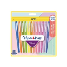 Paper Mate Fineliner Paper Mate Flair Pastel blister (blister 12 stuks) Paper Mate Fineliner Paper Mate Flair Pastel blister (blister 12 stuks)