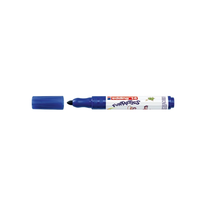 Viltstift EDDING 14 Fun 3mm blauw (10 stuks)