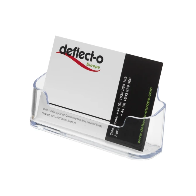 Visitekaarthouder Transparant 96 x 35 x 45 mm