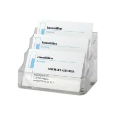 Sigel Visitekaartstandaard 3 vak