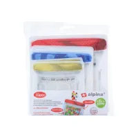 Alpina Herbruikbare voedselbewaarzakken (1 pak x 10 stuks) Alpina Herbruikbare voedselbewaarzakken (1 pak x 10 stuks)