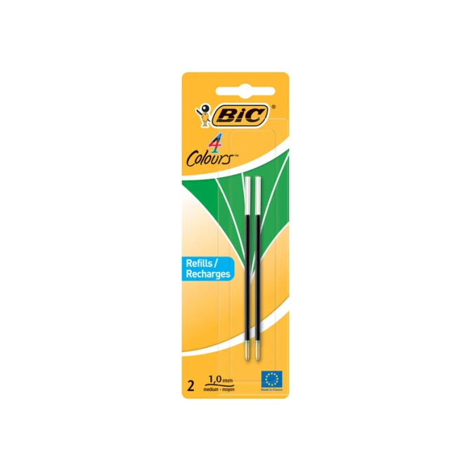 BiC Vulling 4 kleurenpen groen/bs2