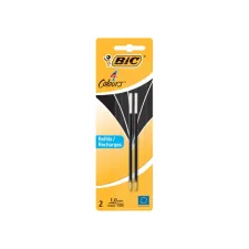 BiC Vulling 4 kleurenpen zwart/bs2