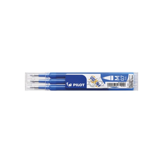 Pilot Vulling Frixion h.blauw/pk3