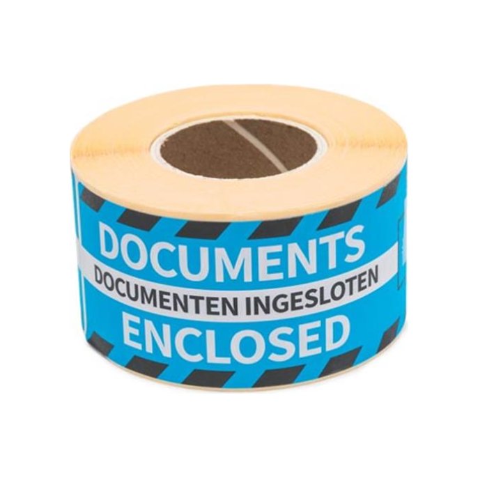 Waarschuwingssticker doc ingesloten/p250