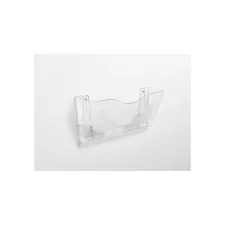 Wandfolderhouder A4 liggend transparant