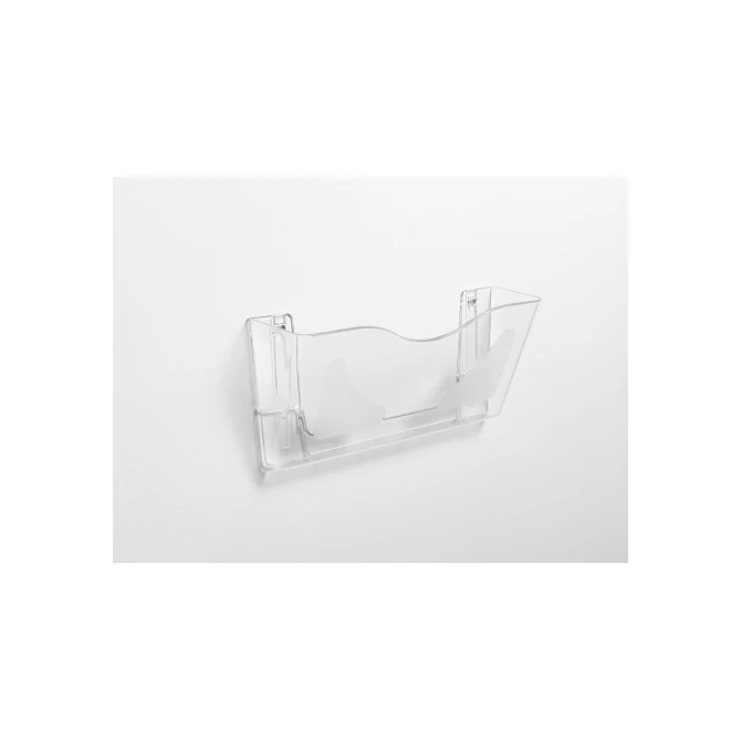 Wandfolderhouder A4 liggend transparant