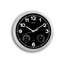 Maul Wandklok Maul drive 30RC zilver