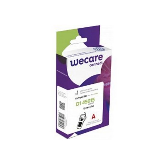 Wecare Tape D1 45015 12mm ro/wi