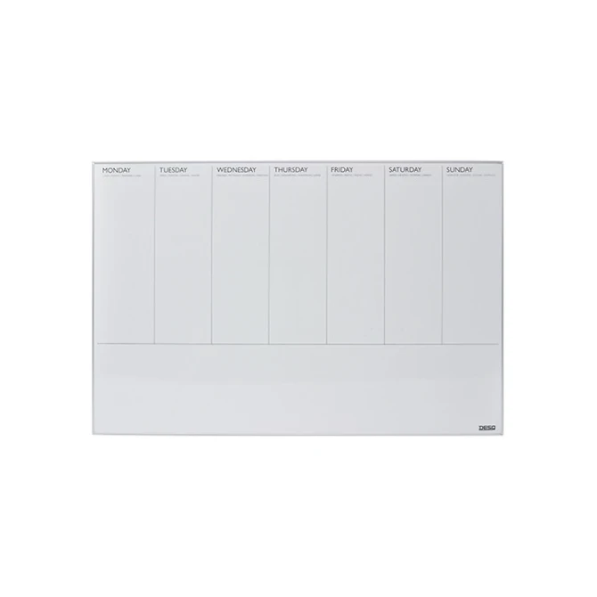 Weekplanner Desq 60x90cm thin frame