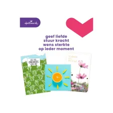 Hallmark Wenskaart Beterschap (pak 12 stuks)