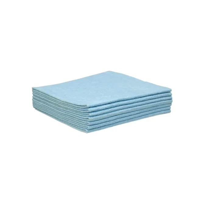 Werkdoek 38x40cm 1/4vouw blauw/pk65 Werkdoek 38x40cm 1/4vouw blauw/pk65