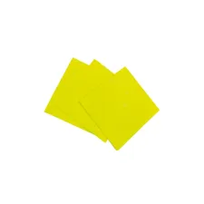 Werkdoek 38x40cm 1/4vouw geel/pk200