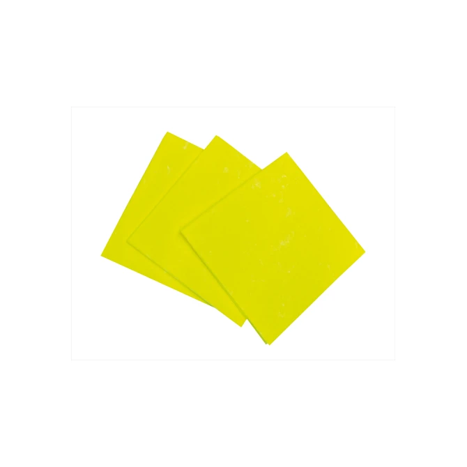 Schoonmaakdoek 38x40cm 1/4vouw geel / 65 stuks
