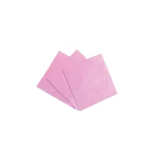 Werkdoek 38x40cm 1/4vouw roze/pk65