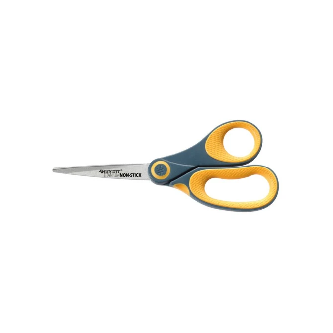 Westcott Schaar Niet-Klevend Titanium 204 mm Grijs Geel