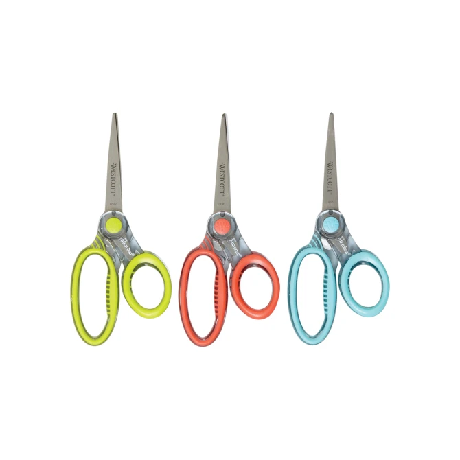 Westcott Microban Softgrip Schaar 18 cm Assorti Westcott Microban Softgrip Schaar 18 cm Assorti