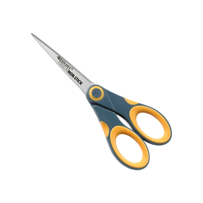 Westcott Schaar Non-Stick Titanium 18 cm Grijs/Geel