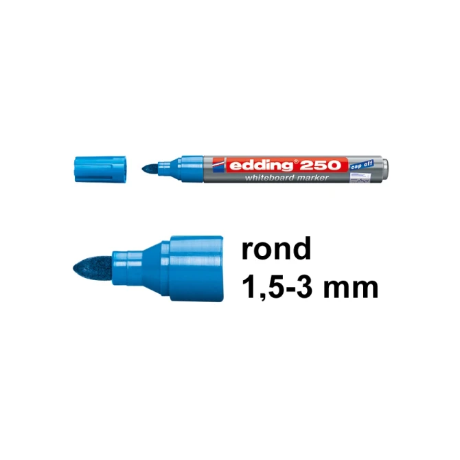 Whiteb marker EDDING 250 1.5-3mm lbl/p10