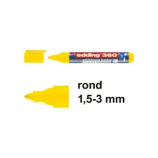 Whiteboardmarker EDDING 360 1.5-3mm gl (10 stuks)